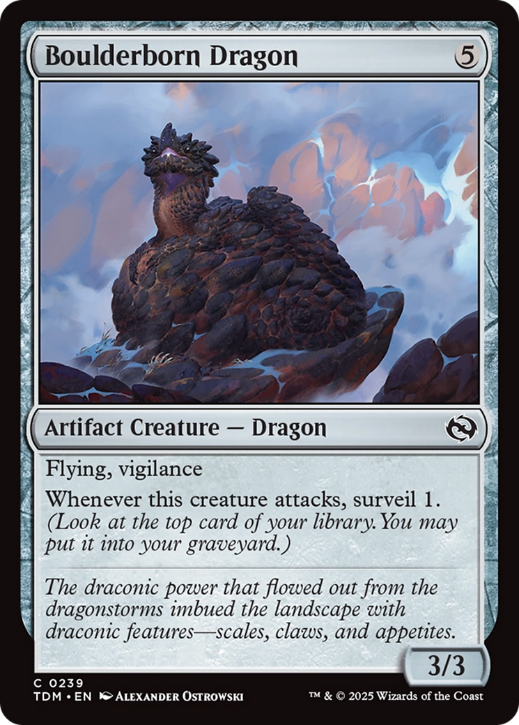 Boulderborn Dragon [Tarkir: Dragonstorm] | Good Games Adelaide SA