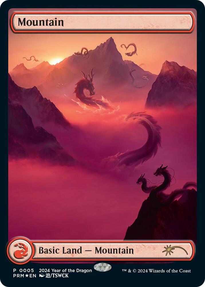 Mountain Year of the Dragon 2024 5 (Standard Showdown Promos)  - Foil | Good Games Adelaide SA