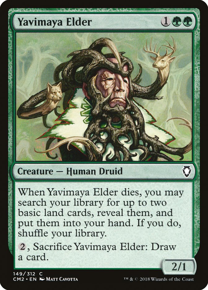Yavimaya Elder [Commander Anthology Volume II] | Good Games Adelaide SA