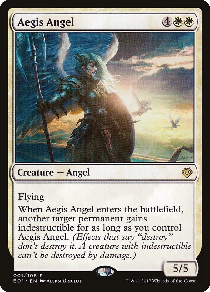Aegis Angel 1 (Archenemy: Nicol Bolas)  | Good Games Adelaide SA