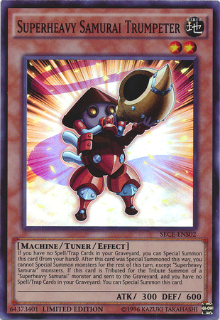 Superheavy Samurai Trumpeter [SECE-ENS02] Super Rare | Good Games Adelaide SA