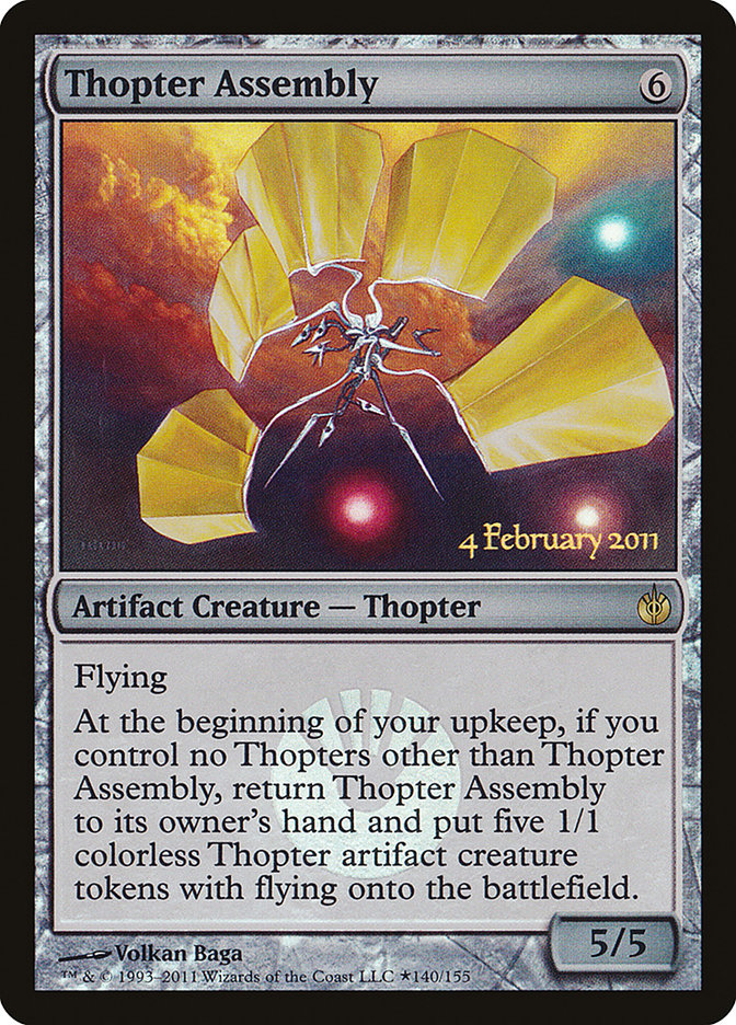 Thopter Assembly [Mirrodin Besieged Promos] | Good Games Adelaide SA