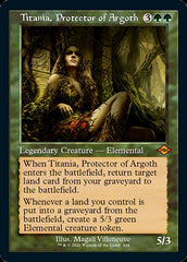 Titania, Protector of Argoth (Retro Etched Foil) [Modern Horizons 2] | Good Games Adelaide SA