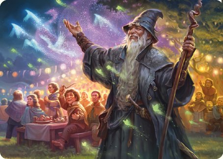 Gandalf, Friend of the Shire Art Card [The Lord of the Rings: Tales of Middle-earth Art Series] | Good Games Adelaide SA