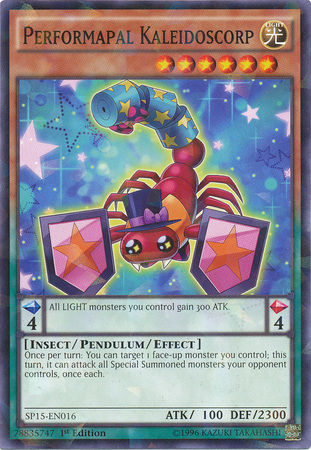 Performapal Kaleidoscorp [SP15-EN016] Shatterfoil Rare | Good Games Adelaide SA