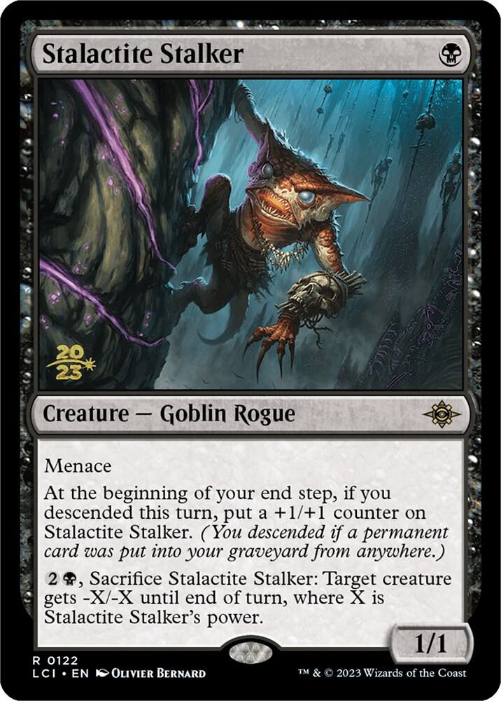 Stalactite Stalker 122 (Prerelease Cards)  - Foil | Good Games Adelaide SA