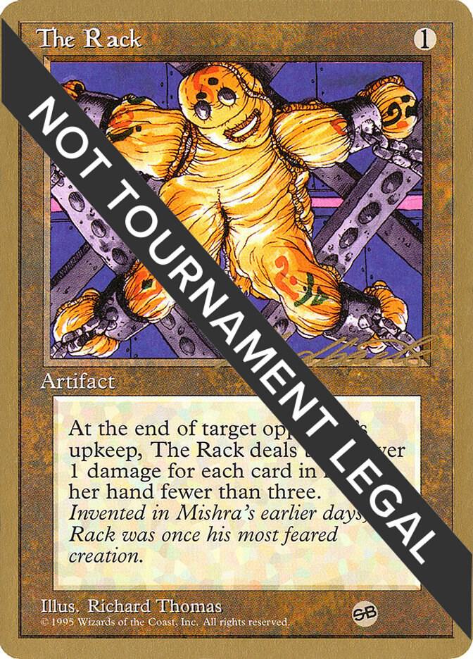 The Rack 1996 Leon Lindback 4ED SB  (World Championship Decks)  | Good Games Adelaide SA