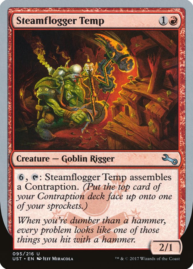 Steamflogger Temp 95 (Unstable)  - Foil | Good Games Adelaide SA