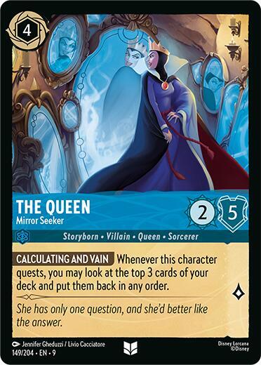 The Queen Mirror Seeker 149/204 (Fabled)  - Cold Foil | Good Games Adelaide SA