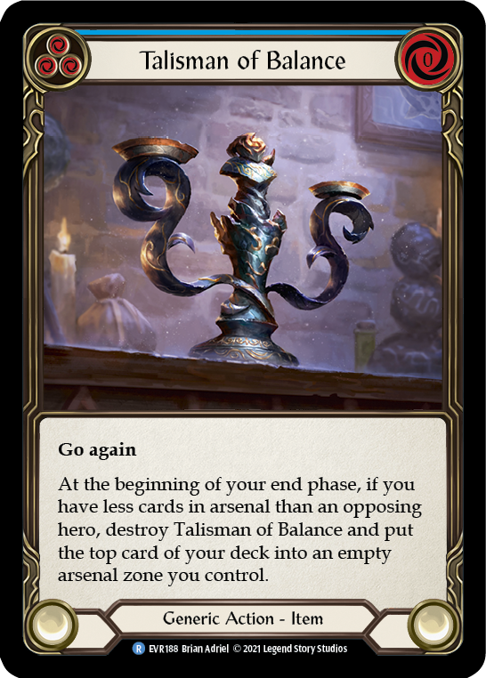 Talisman of Balance [EVR188] (Everfest)  1st Edition Cold Foil | Good Games Adelaide SA