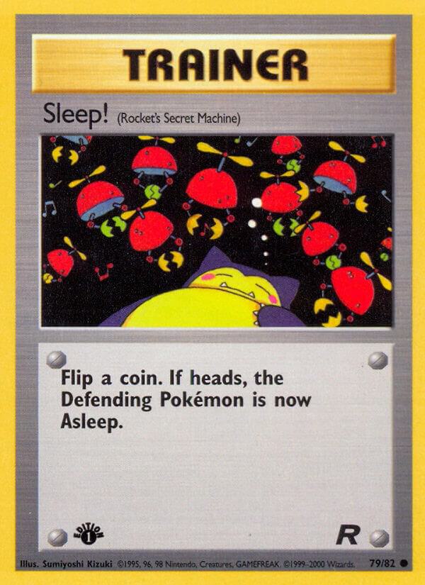 Sleep Rocket's Secret Machine 79/82 (Team Rocket)  - 1st Edition | Good Games Adelaide SA