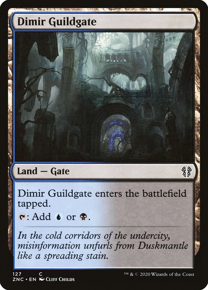 Dimir Guildgate 127 (Commander: Zendikar Rising)  | Good Games Adelaide SA