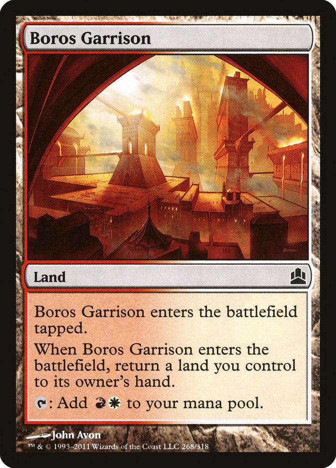 Boros Garrison [Commander 2011] | Good Games Adelaide SA