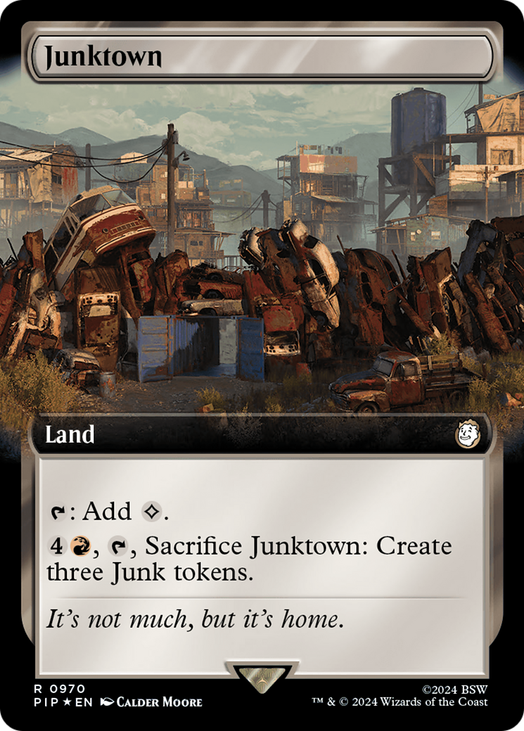 Junktown (Extended Art) (Surge Foil) [Fallout] | Good Games Adelaide SA