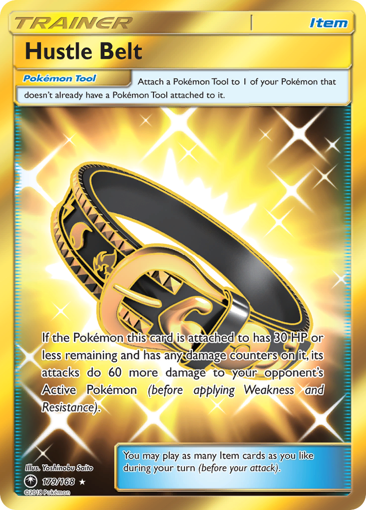 Hustle Belt (179/168) [Sun & Moon: Celestial Storm] | Good Games Adelaide SA