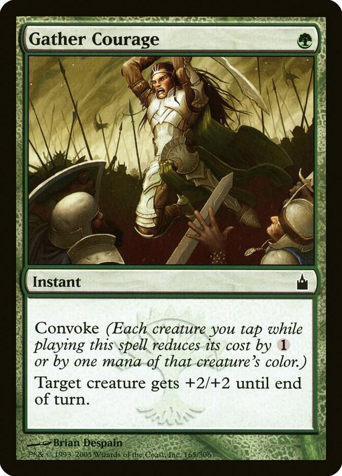 Gather Courage 165 (Ravnica: City of Guilds)  | Good Games Adelaide SA