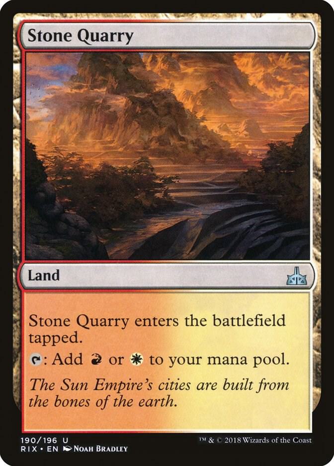Stone Quarry 190 (Rivals of Ixalan)  | Good Games Adelaide SA