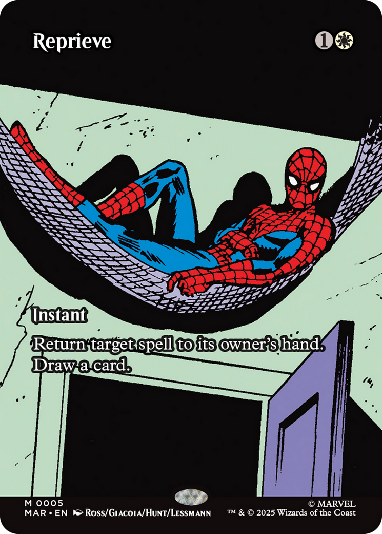 Reprieve (Borderless) [Marvel's Spider-Man: Eternal-Legal] | Good Games Adelaide SA