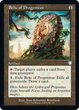 Relic of Progenitus Retro Frame 157 (Commander: The Brothers' War)  | Good Games Adelaide SA
