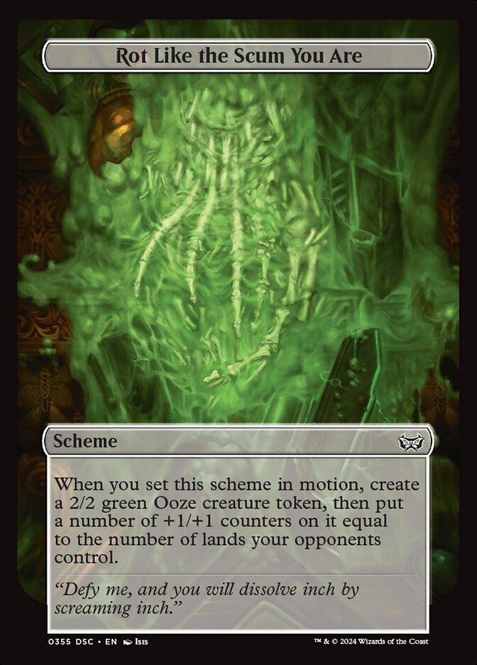Rot Like the Scum You Are 355 (Archenemy: Duskmourn)  | Good Games Adelaide SA
