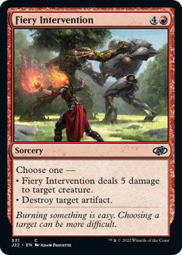 Fiery Intervention [Jumpstart 2022] | Good Games Adelaide SA