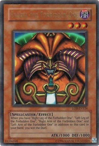 Exodia the Forbidden One [LOB-EN124] Ultra Rare | Good Games Adelaide SA