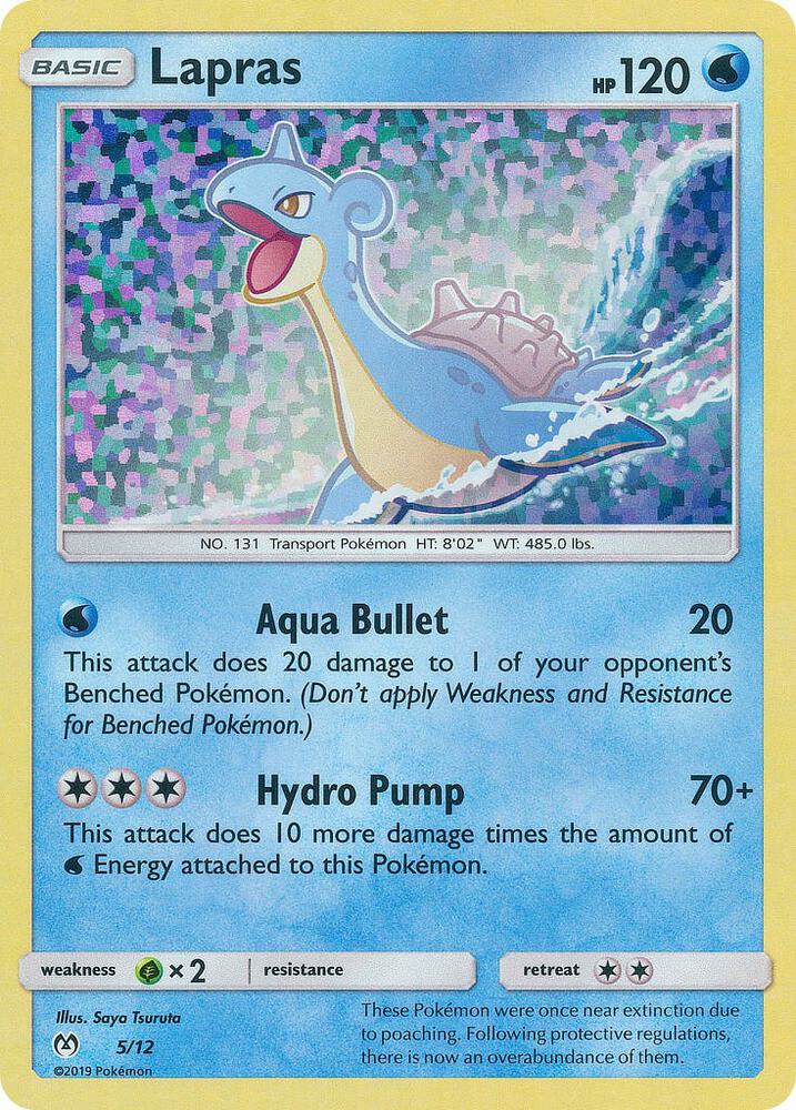 Lapras 5 12 005/012 (McDonald's Promos 2019)  - Holofoil | Good Games Adelaide SA