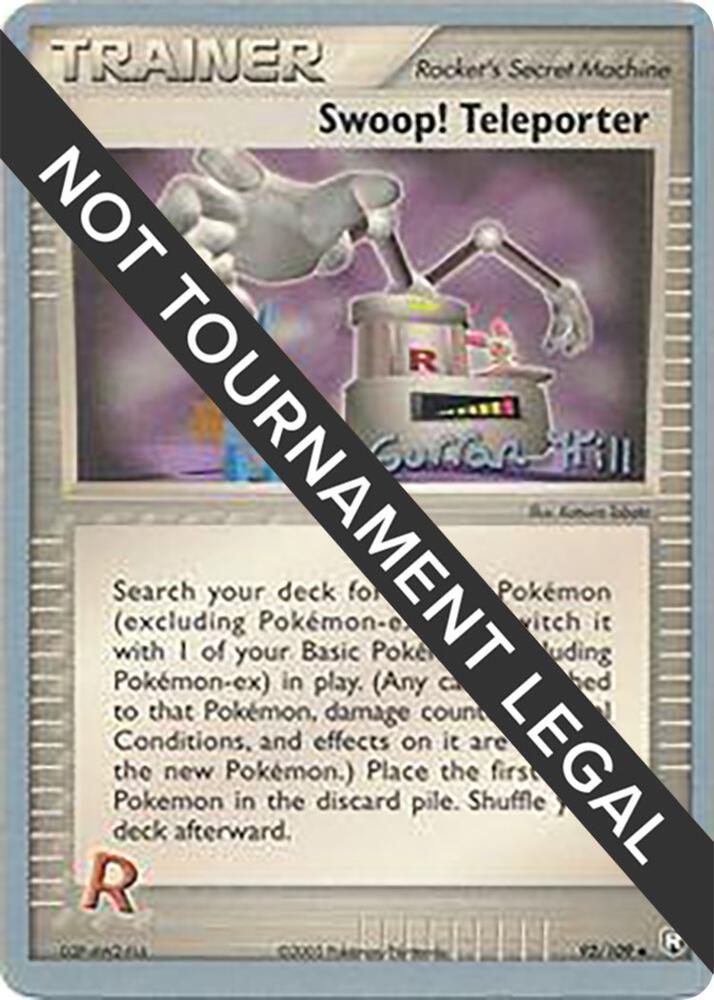 Swoop Teleporter 2005 Curran Hill 92/109 (World Championship Decks)  | Good Games Adelaide SA