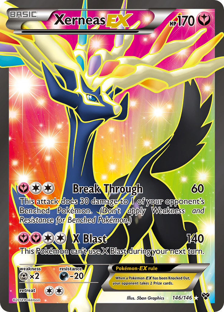 Xerneas EX (146/146) [XY: Base Set] | Good Games Adelaide SA