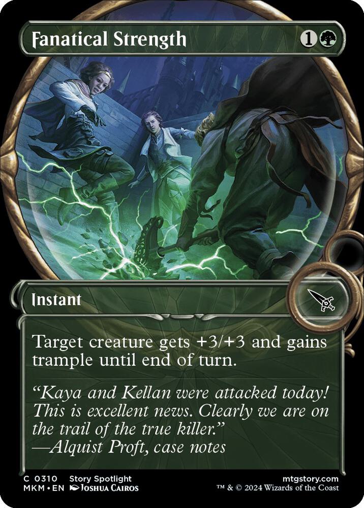 Fanatical Strength 310 (Murders at Karlov Manor)  - Foil | Good Games Adelaide SA