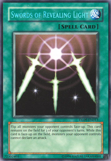 Swords of Revealing Light (Blue) [DL09-EN013] Rare | Good Games Adelaide SA