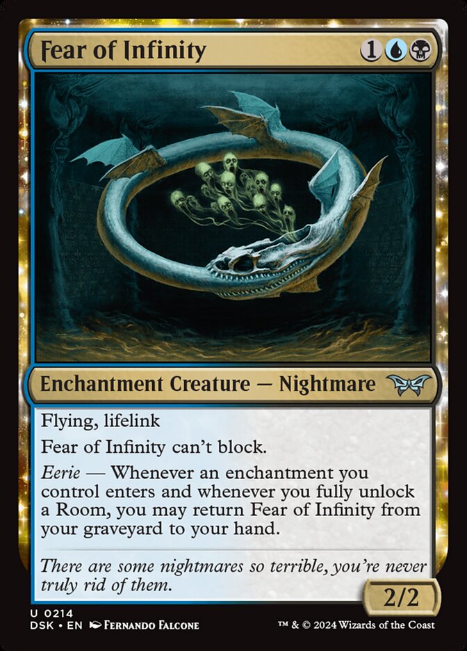 Fear of Infinity 214 (Duskmourn: House of Horror)  | Good Games Adelaide SA