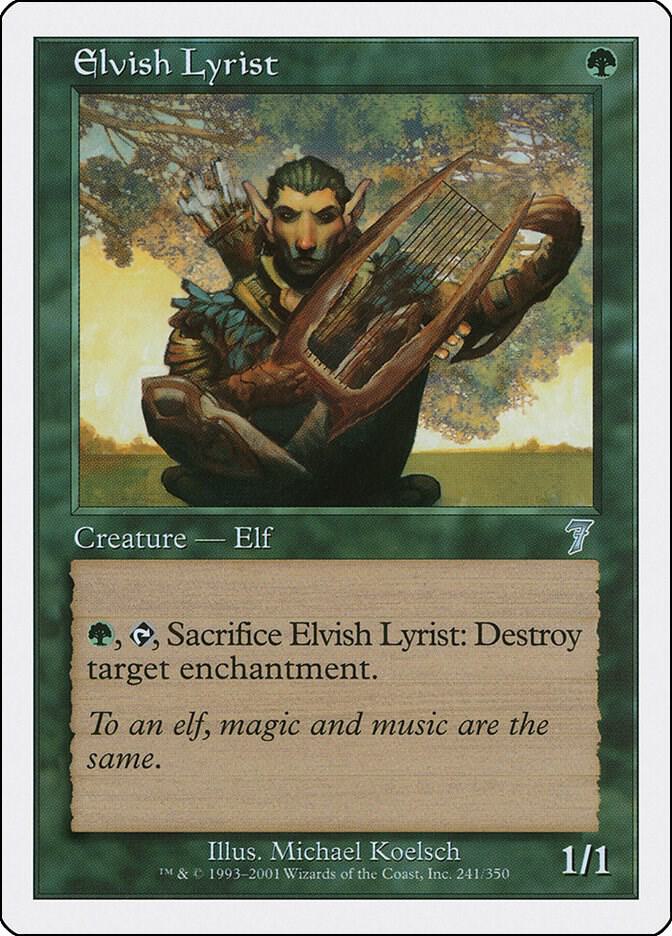Elvish Lyrist 241 (7th Edition)  | Good Games Adelaide SA