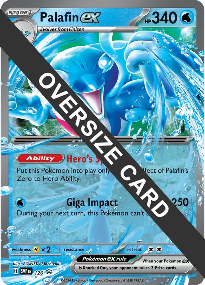 Palafin ex 126 126 (Jumbo Cards)  - Holofoil | Good Games Adelaide SA