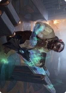 Koll the Forgemaster Art Card 59 (Art Series: Kaldheim)  | Good Games Adelaide SA
