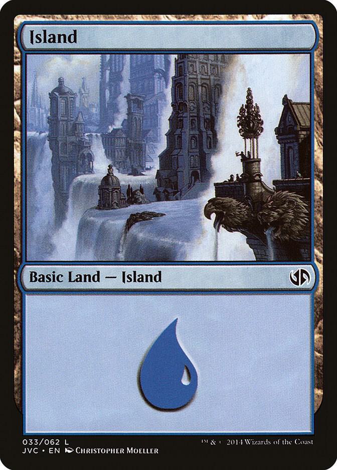 Island 33 Jace vs Chandra 33 (Duel Decks: Anthology)  | Good Games Adelaide SA