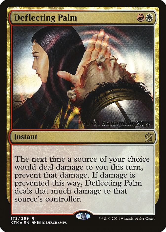 Deflecting Palm 173 (Prerelease Cards)  - Foil | Good Games Adelaide SA