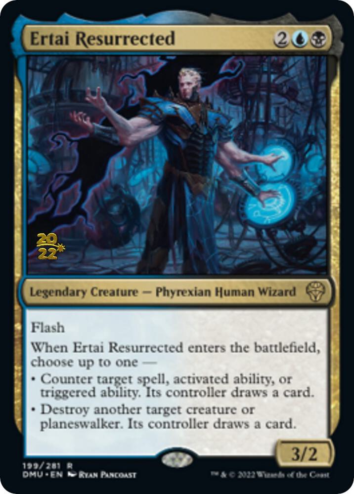 Ertai Resurrected 199 (Prerelease Cards)  - Foil | Good Games Adelaide SA