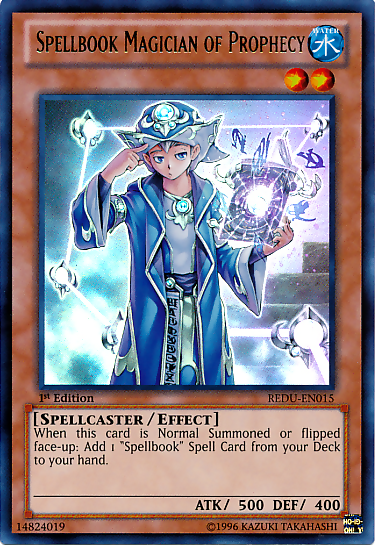 Spellbook Magician of Prophecy [REDU-EN015] Ultra Rare | Good Games Adelaide SA
