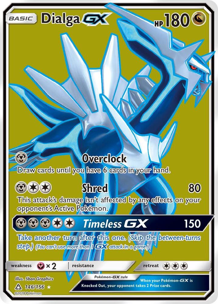 Dialga GX Full Art 146/156 (SM - Ultra Prism)  - Holofoil | Good Games Adelaide SA