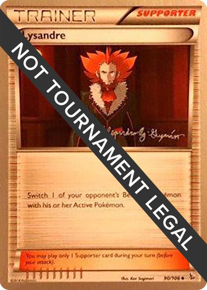 Lysandre 2015 Alejandro Ng Guzman 90/106 (World Championship Decks)  | Good Games Adelaide SA