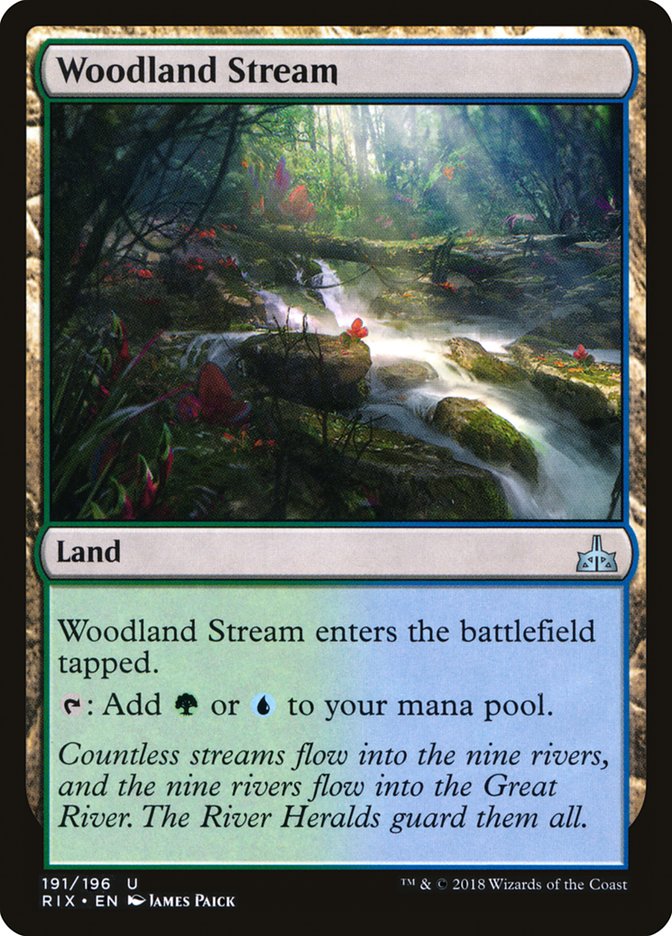 Woodland Stream [Rivals of Ixalan] | Good Games Adelaide SA