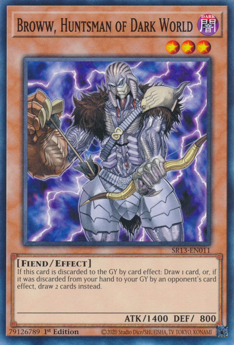 Broww, Huntsman of Dark World [SR13-EN011] Common | Good Games Adelaide SA