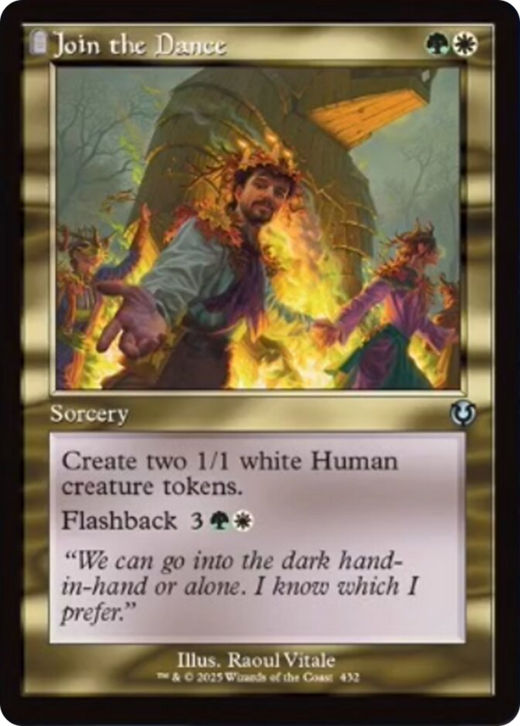 Join the Dance (Retro Frame) [Innistrad Remastered] | Good Games Adelaide SA