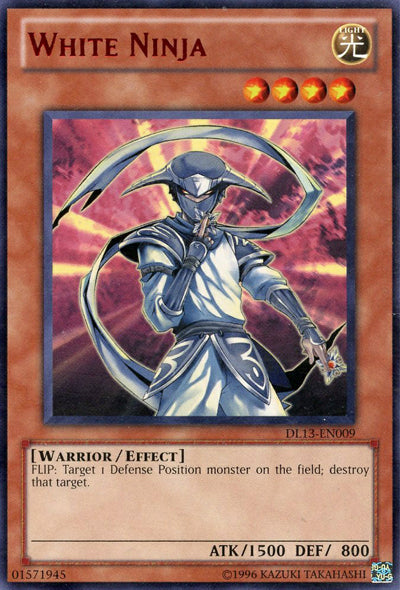 White Ninja (Red) [DL13-EN009] Rare | Good Games Adelaide SA