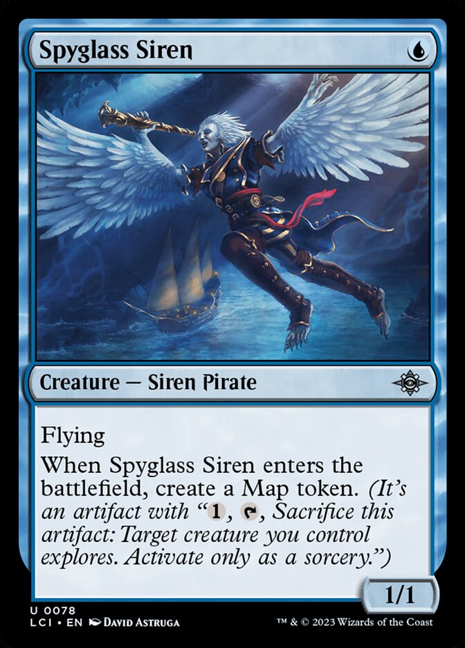 Spyglass Siren 78/291 (The Lost Caverns of Ixalan)  - Foil | Good Games Adelaide SA