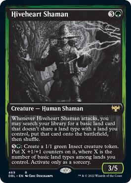 Hiveheart Shaman 469 (Innistrad: Double Feature)  - Foil | Good Games Adelaide SA