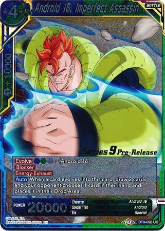 Android 16, Imperfect Assassin (Universal Onslaught) [BT9-098] | Good Games Adelaide SA