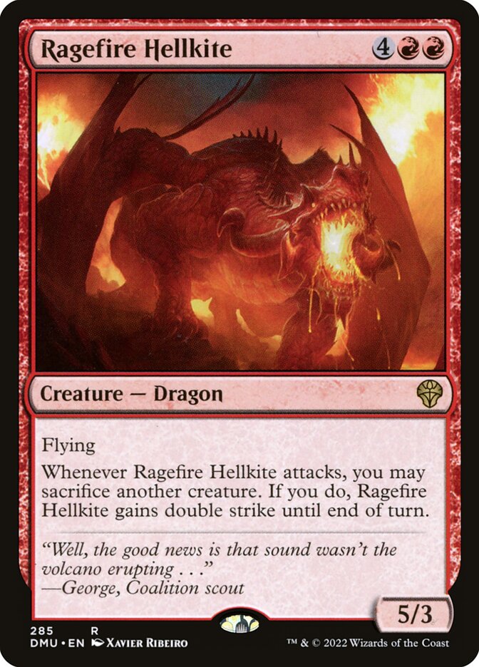 Ragefire Hellkite 285 (Dominaria United)  | Good Games Adelaide SA