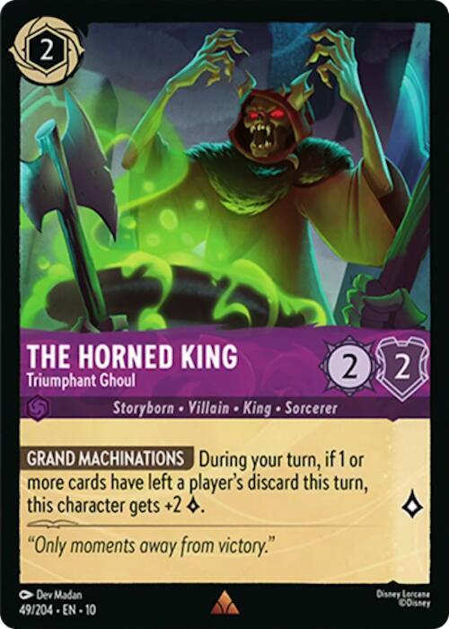 The Horned King Triumphant Ghoul 49/204 (Whispers in the Well)  | Good Games Adelaide SA